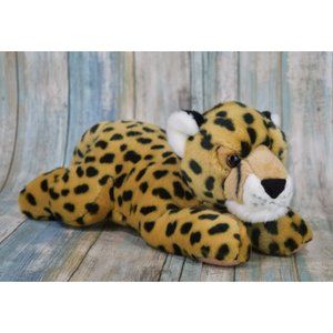 Aurora Cheetah Stuffed Animal 13" Leopard Cub Plush MINT